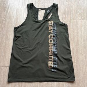 Champion Olive Green Tank Top